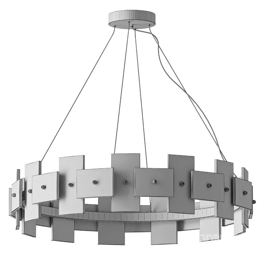 Alabaster Halo Chandelier Image 3
