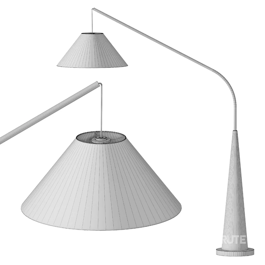 Gibson Arc Floor Lamp Image 3