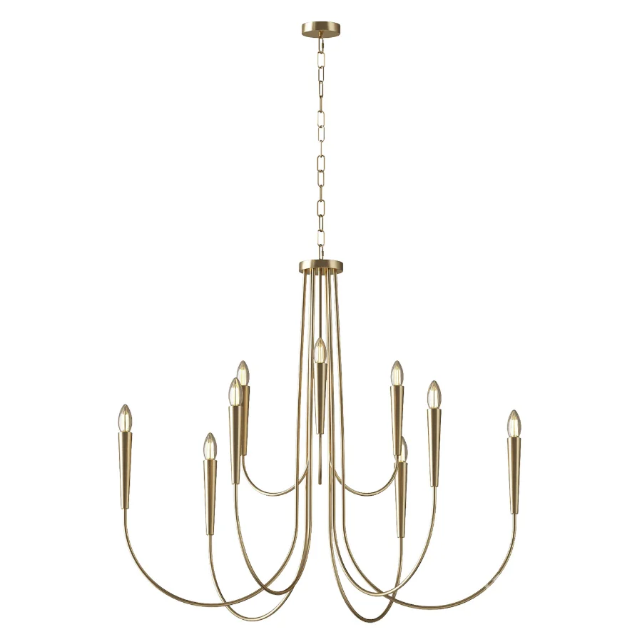 Otho 9 Light Oversize Candle Style Classic Chandelier Image 2