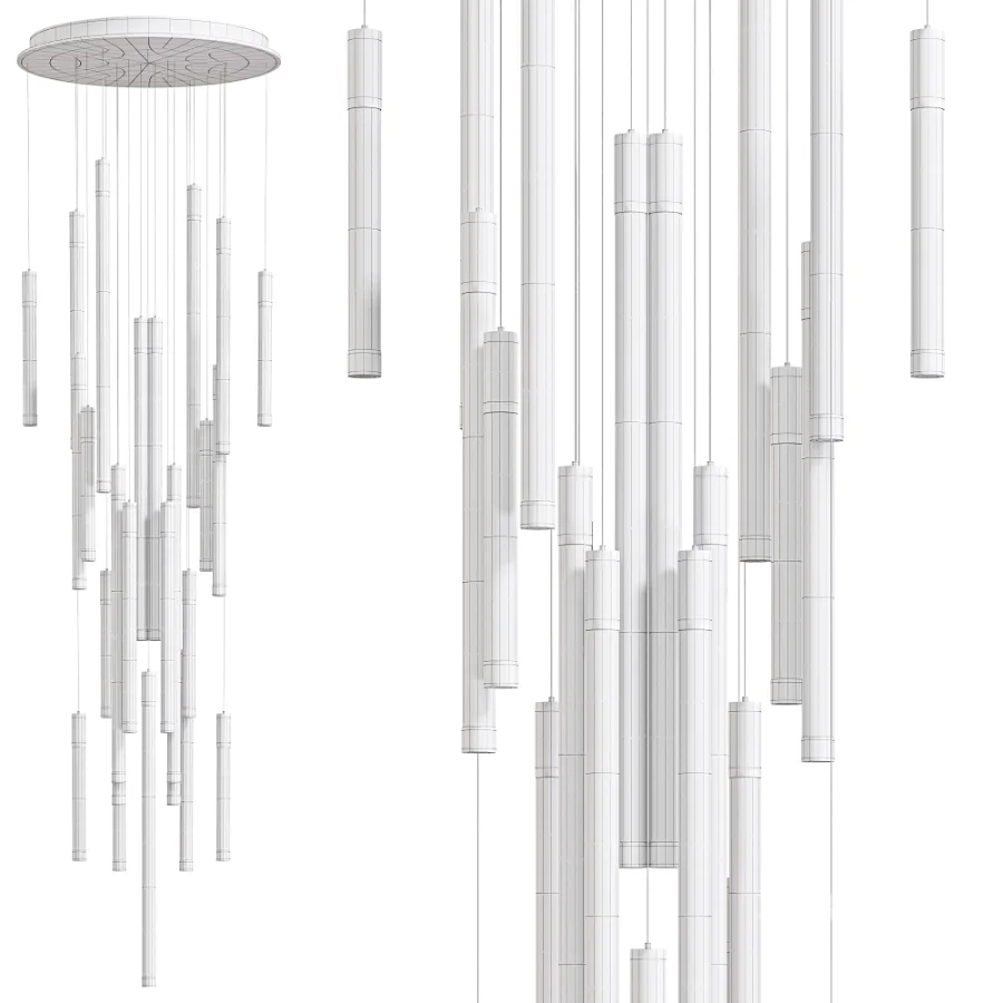 Flux Helixes Chandelir By Haberdashery Image 4