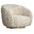 EICHHOLTZ Swivel Armchair BRICE Boucle Cream - Thumbnail 2