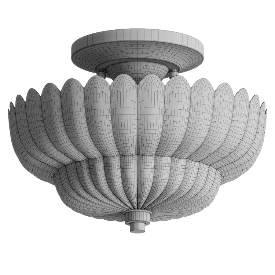 Raveena Semi Flush Mount Ping Lighting Image 3