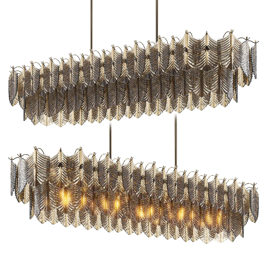 Eichholtz Verbier Chandelier Lamp Image 2