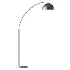 Dome Black Arc Retro Floor Lamp - Thumbnail 4