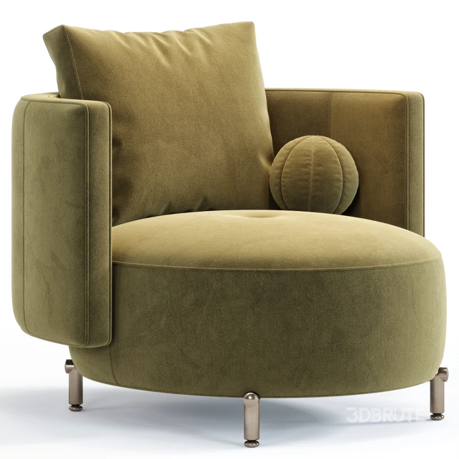 Torii Bold Armchair By Minotti Image 6