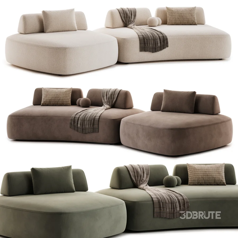 Sofa Residenza Modern Modular Sofa By Eichholtz Image 1