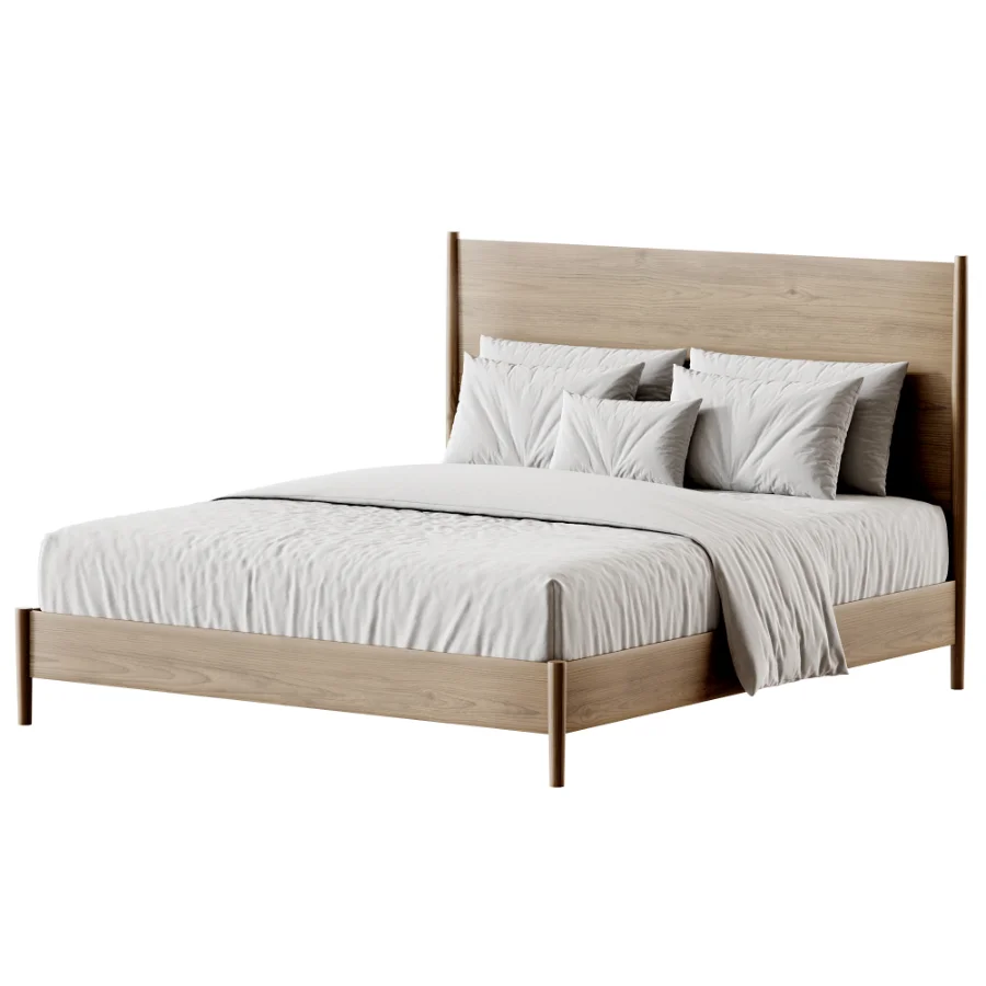 Mid Century Bed Image 2