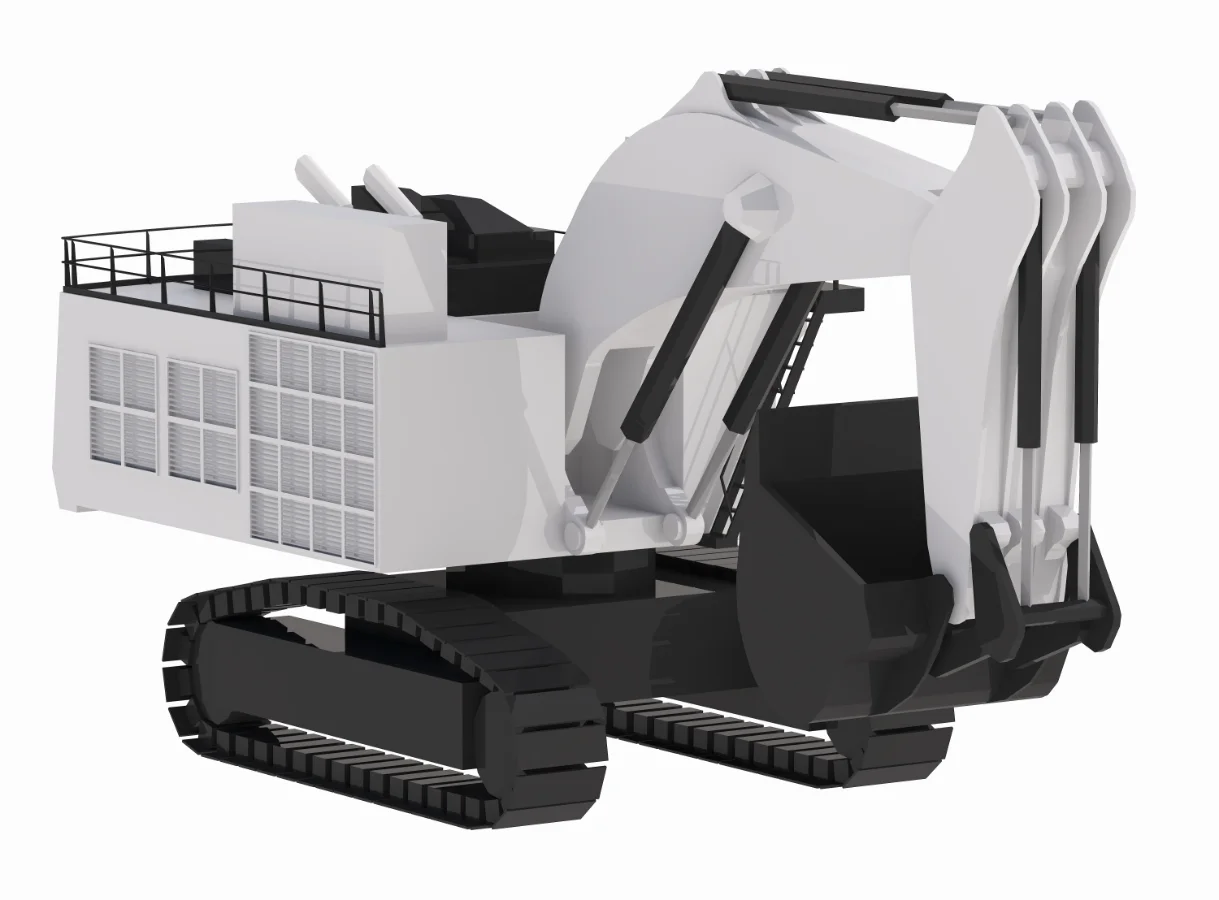 Excavator Mining R9800L Simplified Image 3