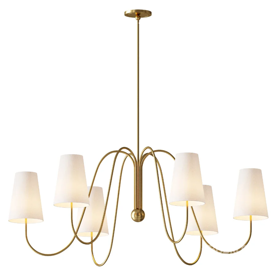 Palmer Metal Round Chandelier Image 3