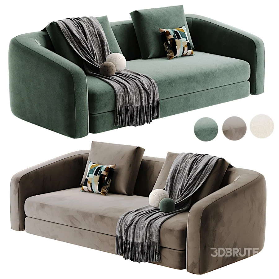 Teddy-Boucle Eliot sofa Image 3