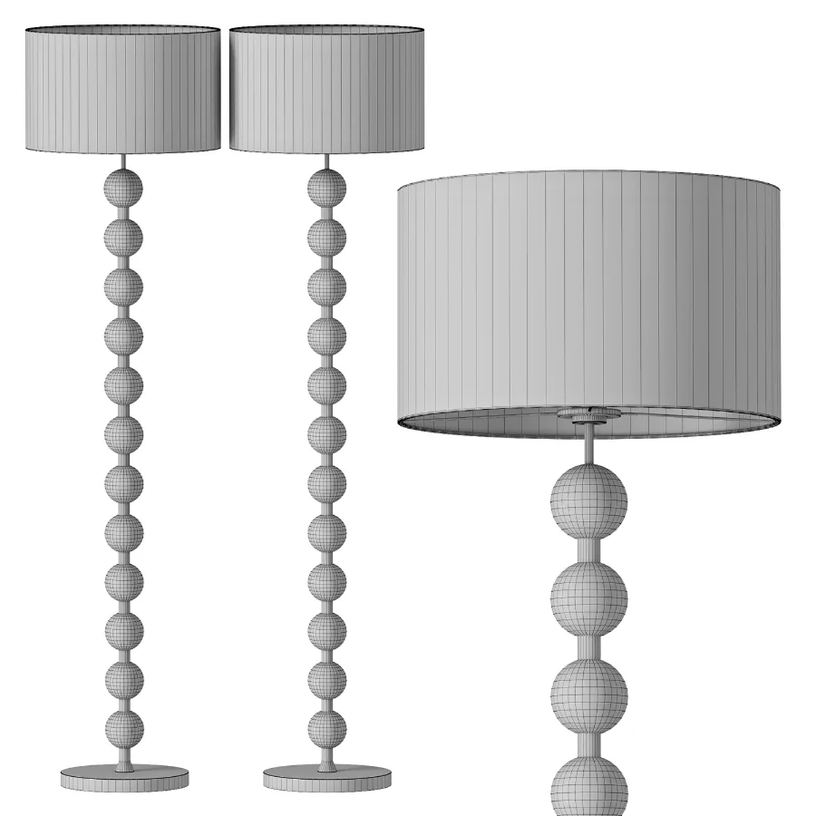 Hugo Barbell Floor Lamp Image 4