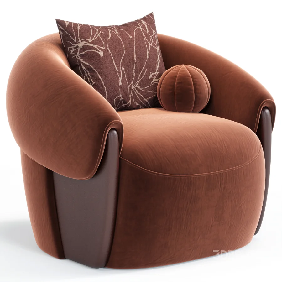 Calin Accent Armchair By Luxus Maison Image 3