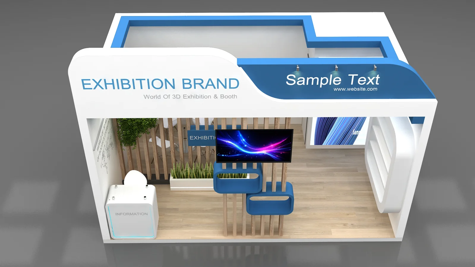 exhibition booth Image 1