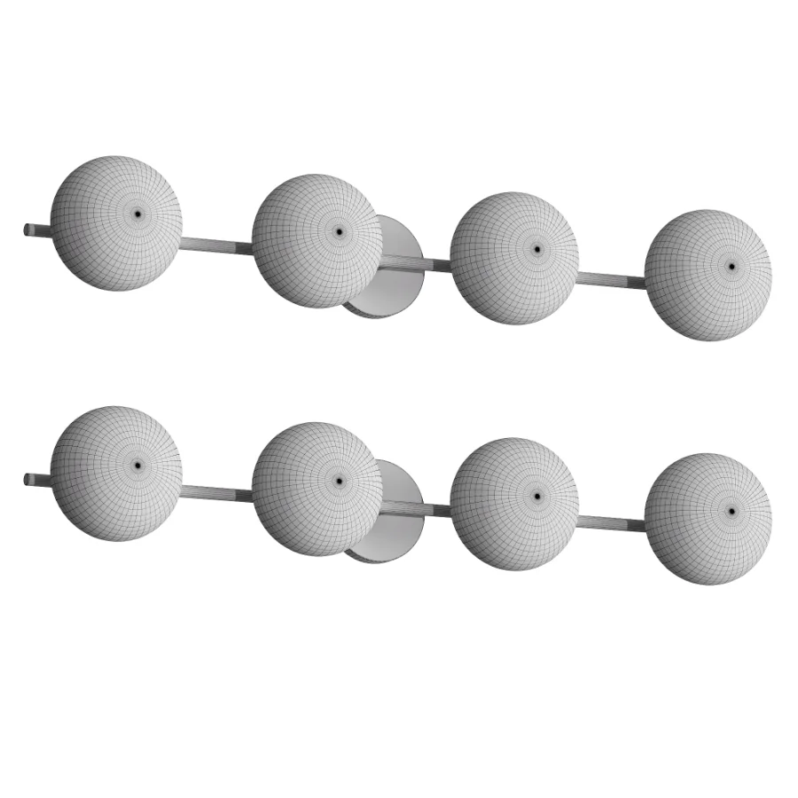 Lune Bath Sconce 4 head Image 3