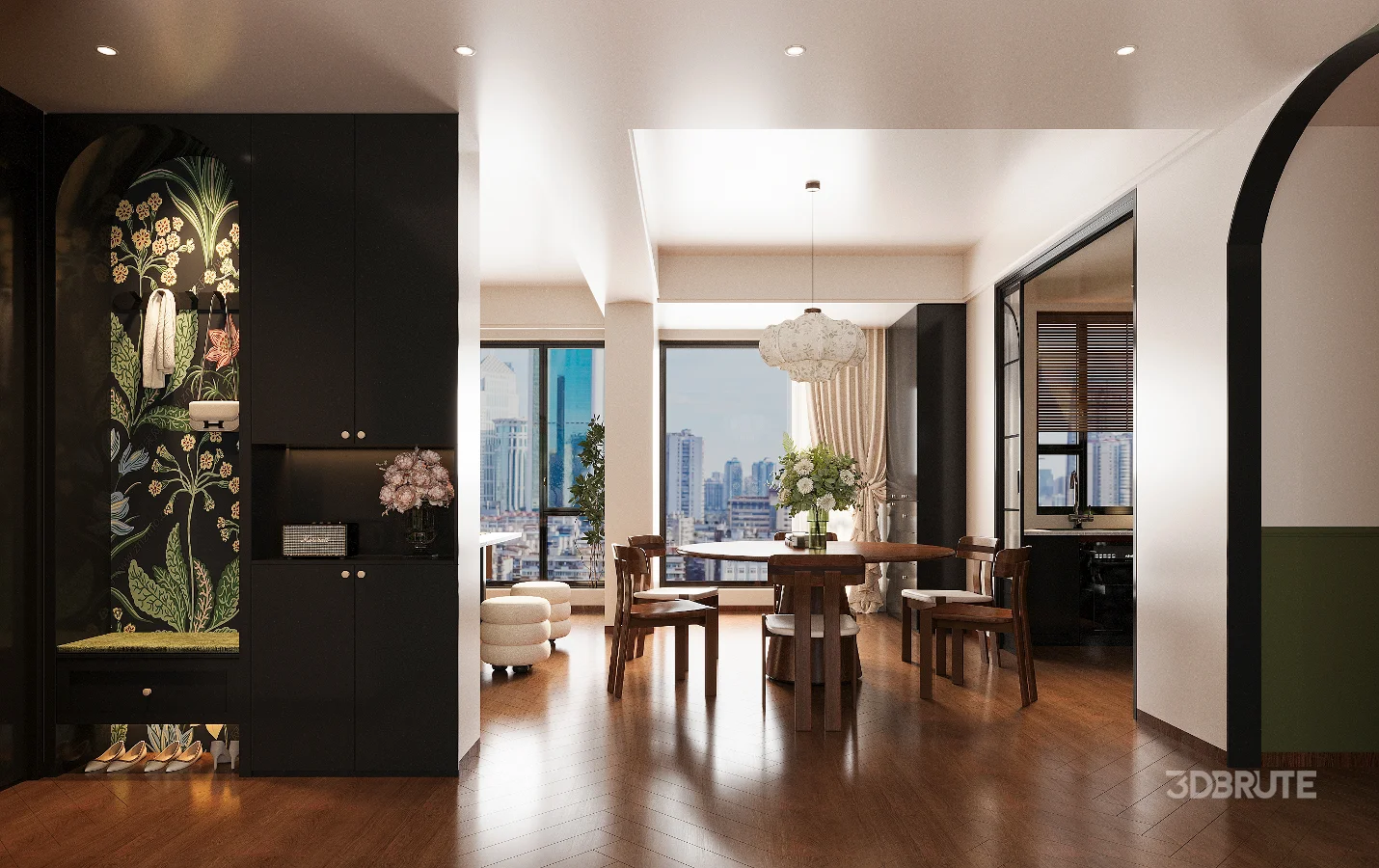 modern dining room Image 1