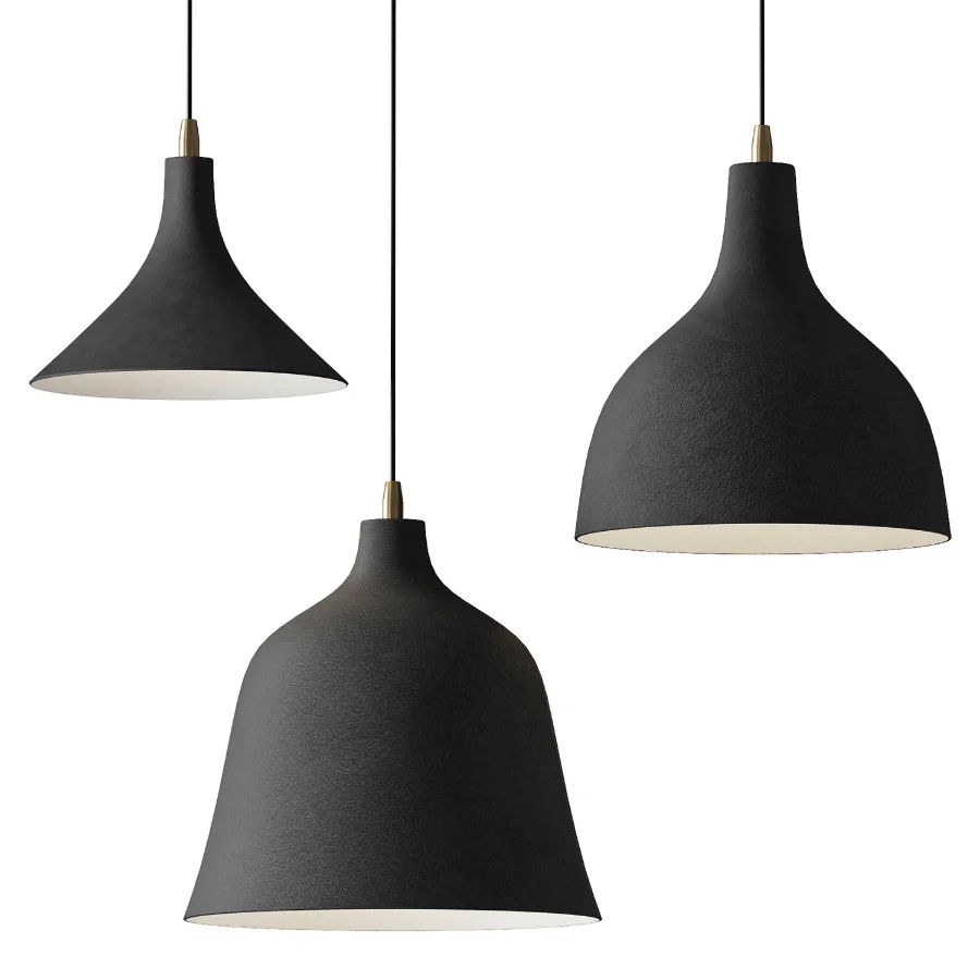 Karman T Black Pendant Lamp Image 1