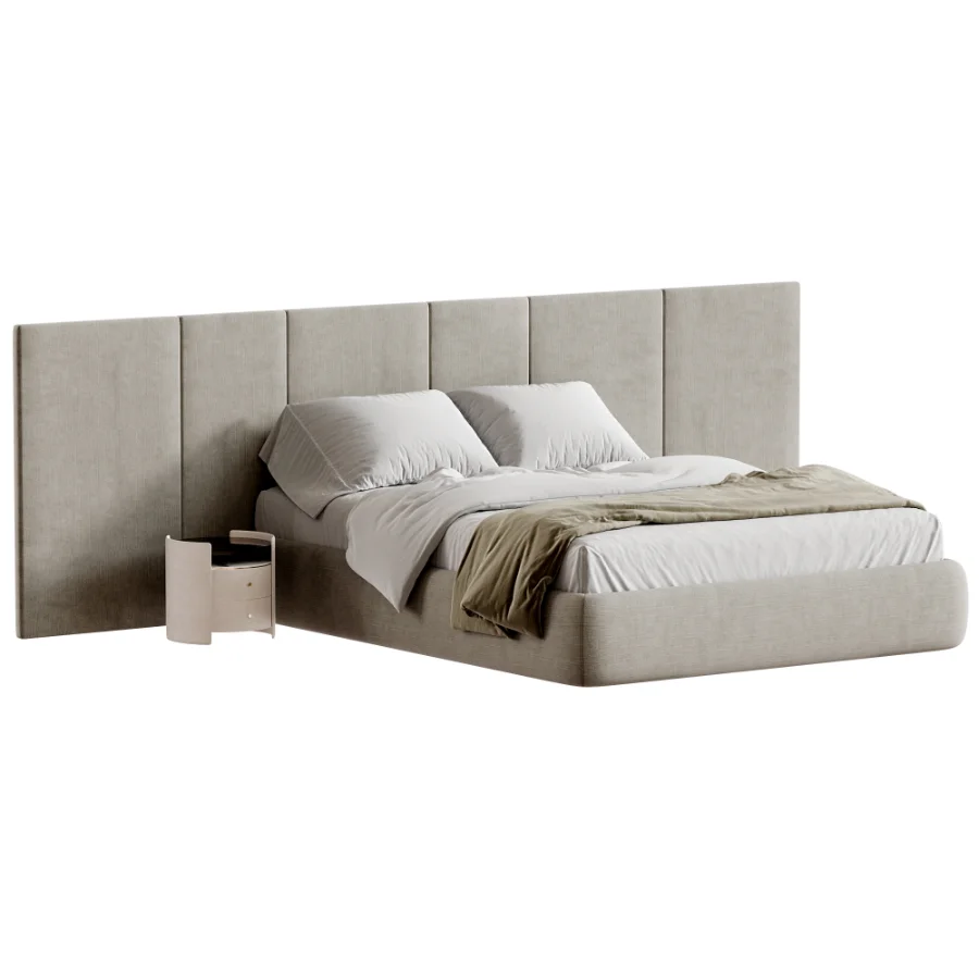 Garda Design bed with a wide headboard Image 3