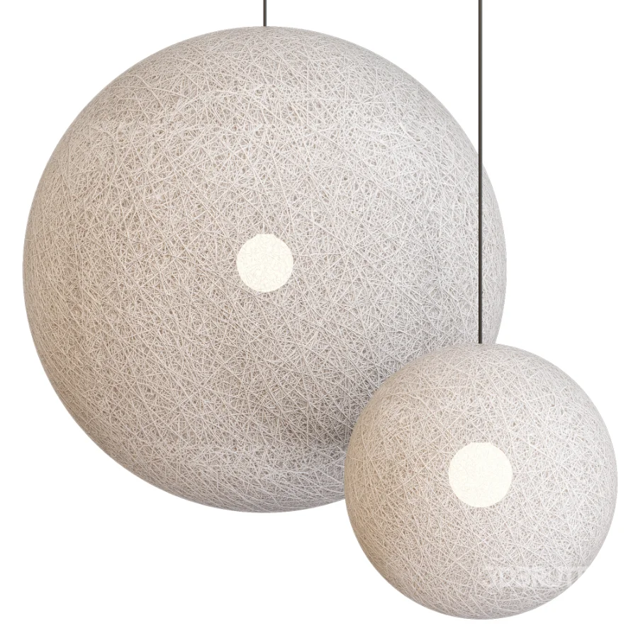 Moooi Thread Papier Mache Lamp Image 5