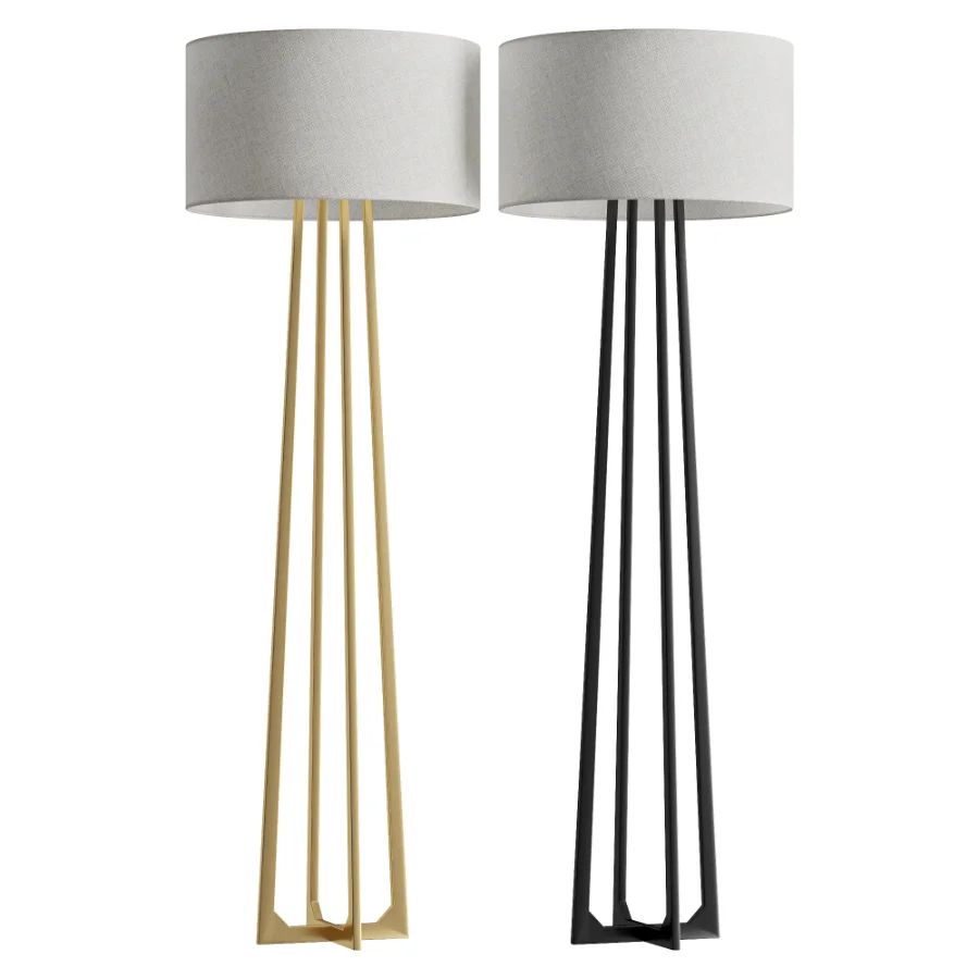 Scala Large Hand Forged Floor Lamp Image 3