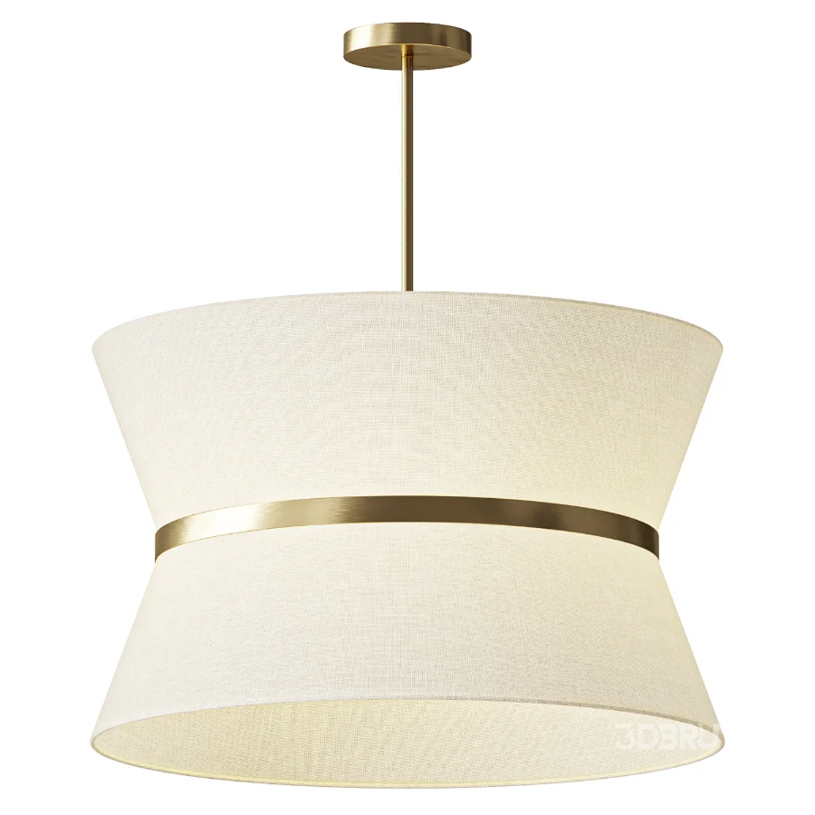 Chic Hourglass Chandelier Image 1