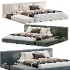Bed Garda Design With Wide Headboard - Thumbnail 1