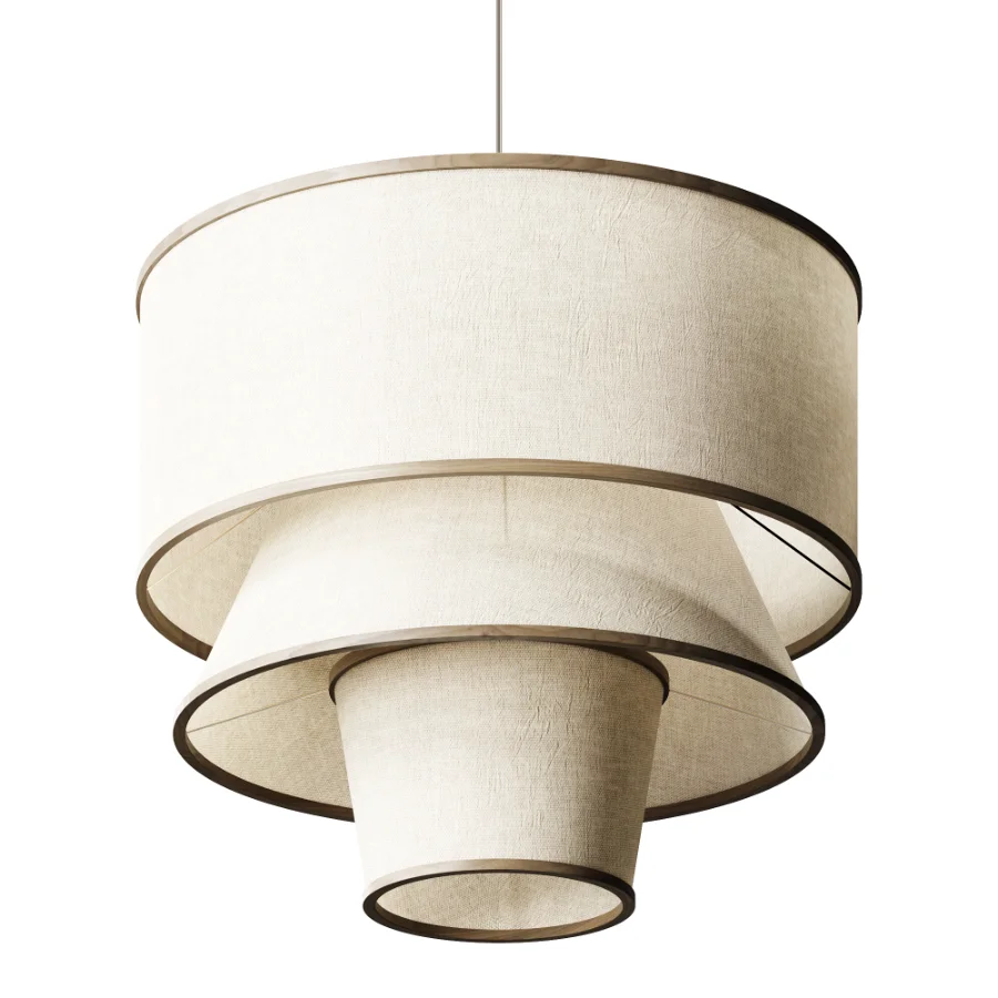 Bruna Walnut Pendant Light Image 3