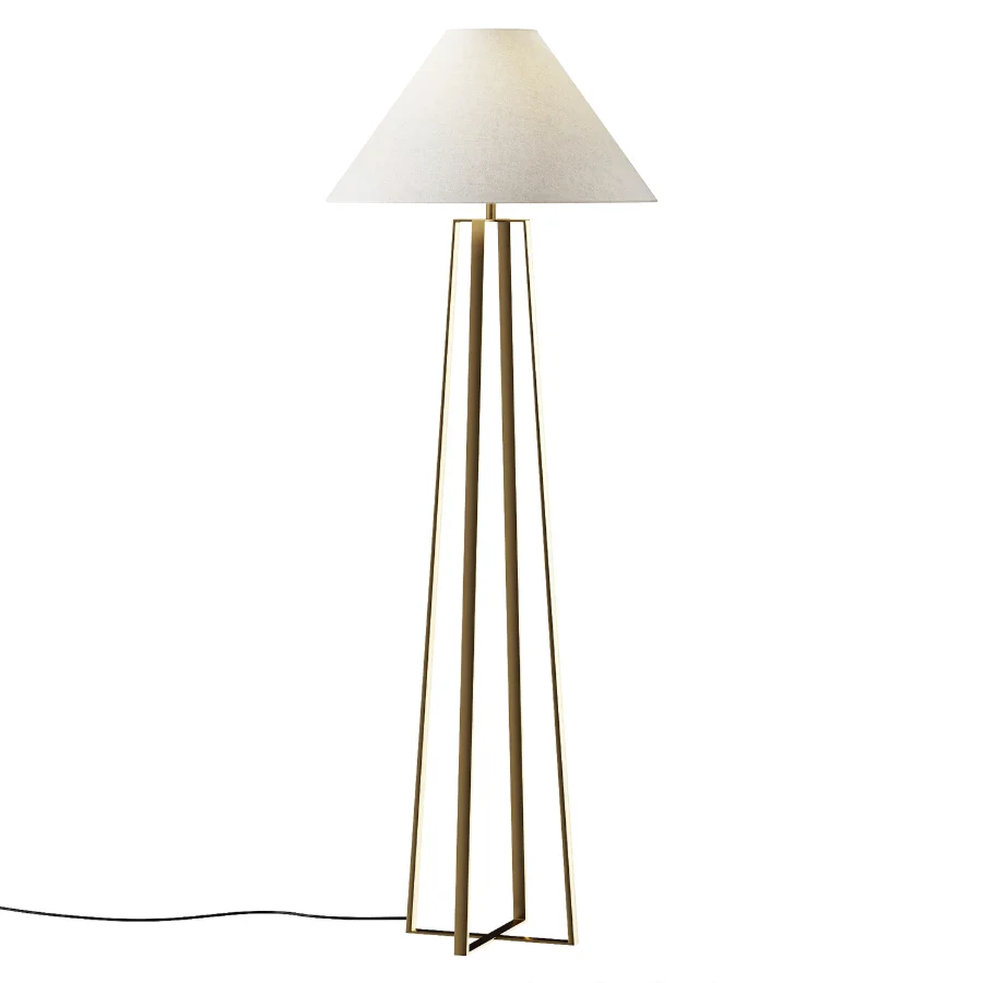 Pottery Barn Emmett Metal Tripod Floor Lamp Image 2