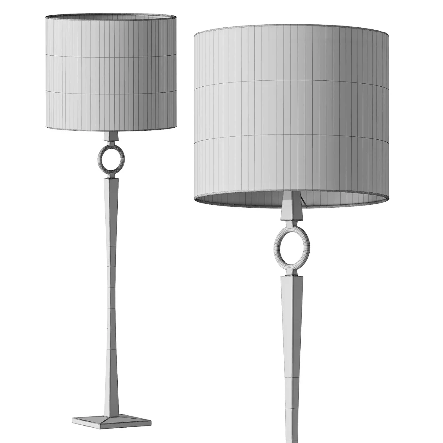 Easton Forged Iron Floor Lamp Image 4