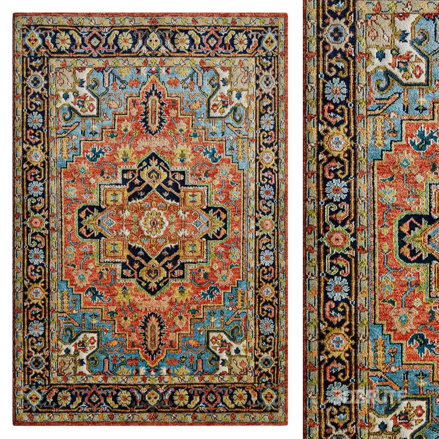 Miranda Oriental Area Rug Image 1