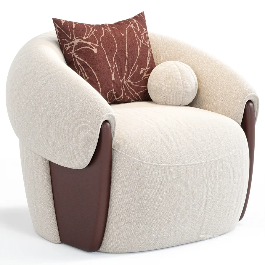 Calin Accent Armchair By Luxus Maison Image 5
