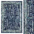 Maarja Wool Oriental Area Rug in Blue - Thumbnail 1