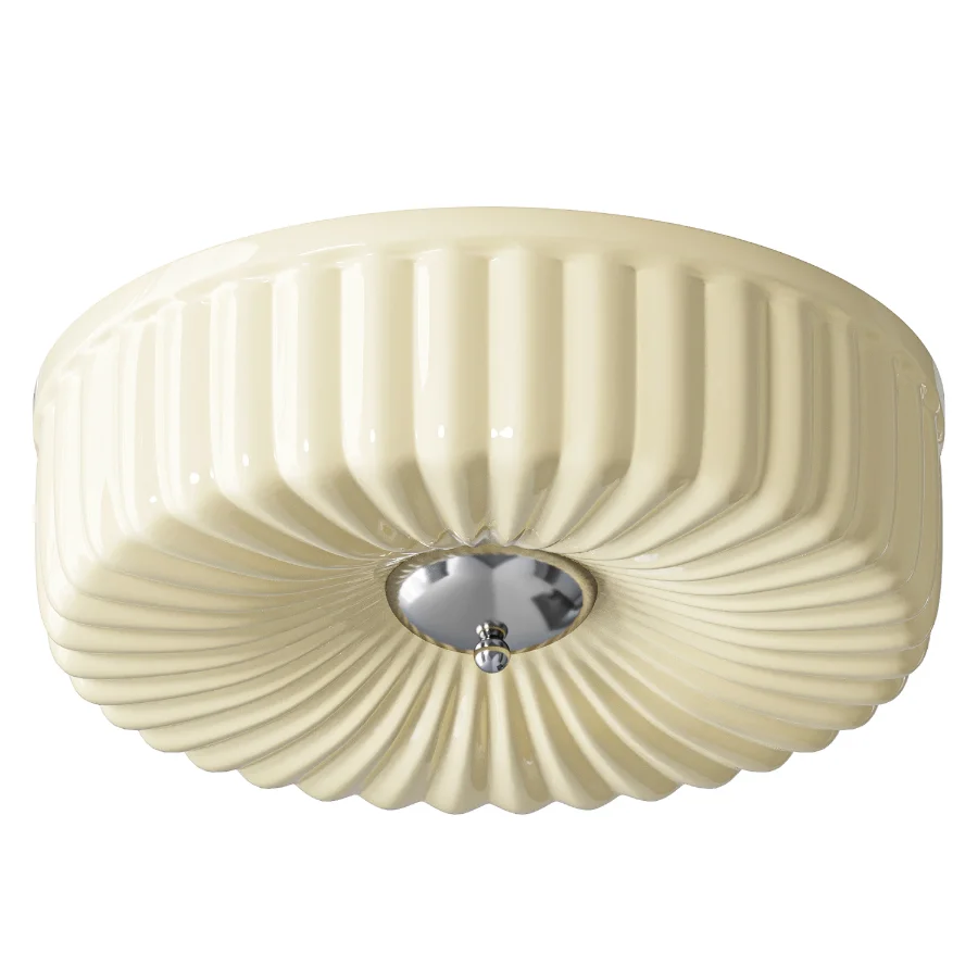 Cream Kranos Ceiling Light Image 1