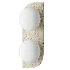 Docos Neptune Travertine Wall Lamp - Thumbnail 3