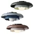 Lucia Living Neso Metal Saucer Flush Mount Ceiling Light - Thumbnail 1