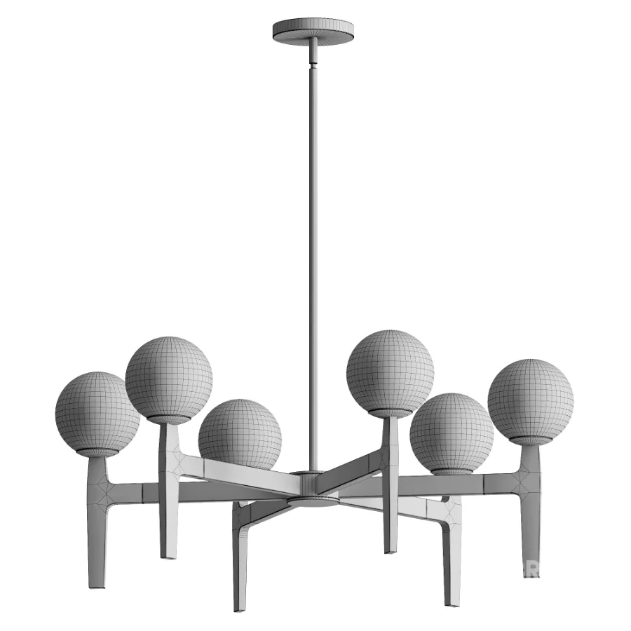 Matteo Scriben LED Pendant 6 heads Image 3