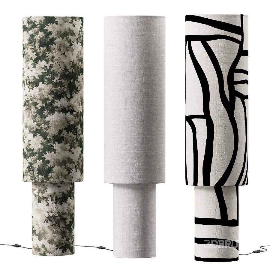 Patterned Floor Lamp Image 7
