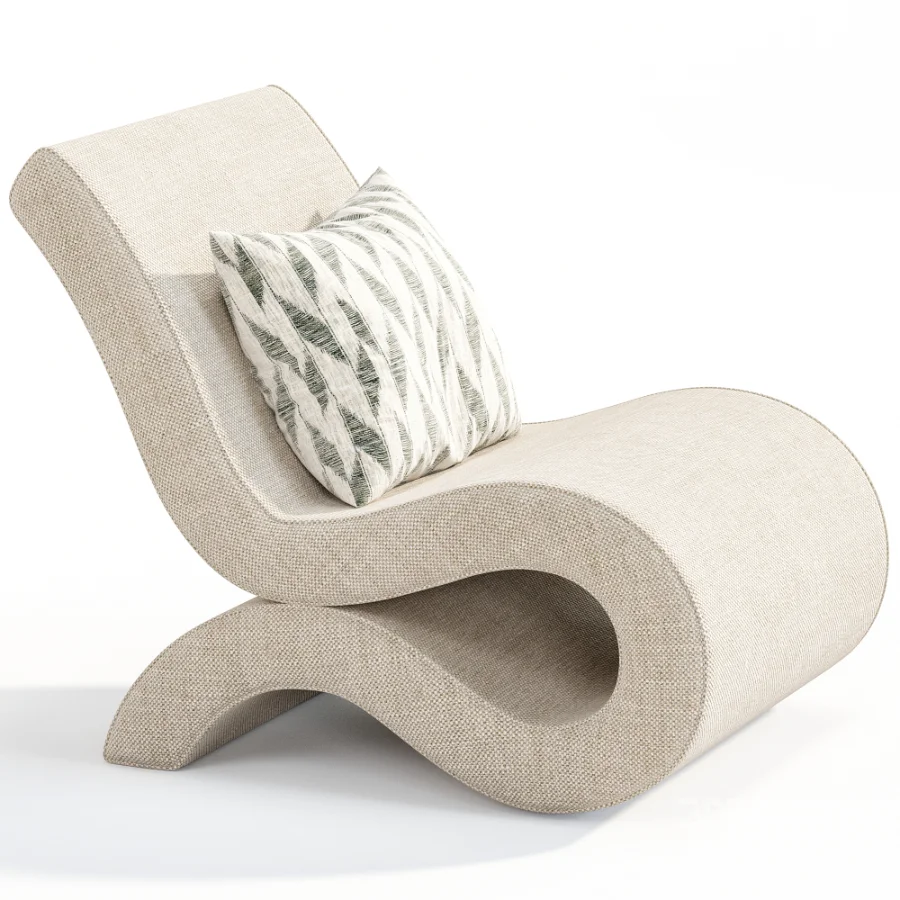 Desiree Boucle Armchair By Meridian Image 3