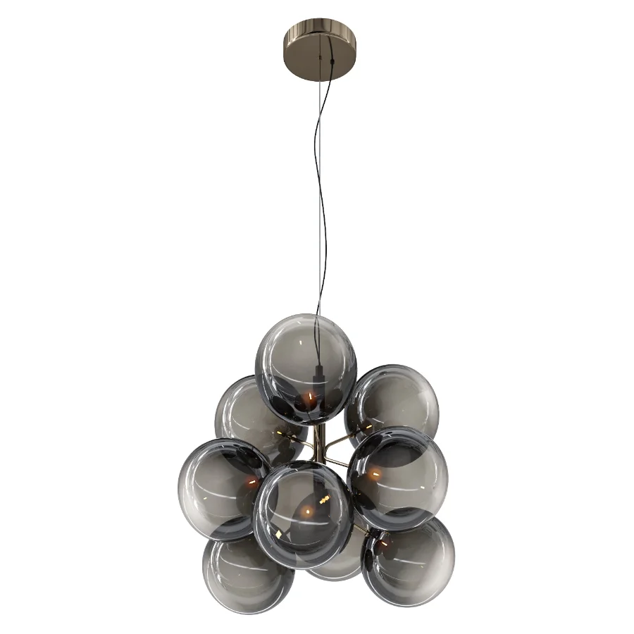 Bolle Cielo 9 Spheres Suspension Lamp Image 1