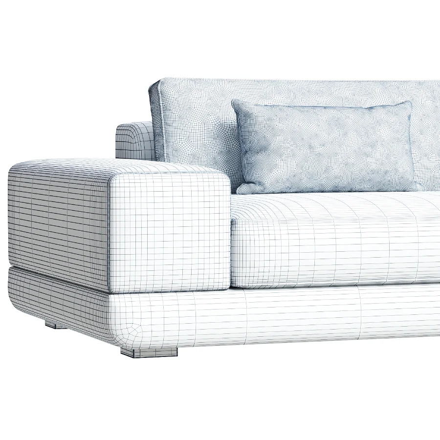 Light Gray Sofa Severino Image 4