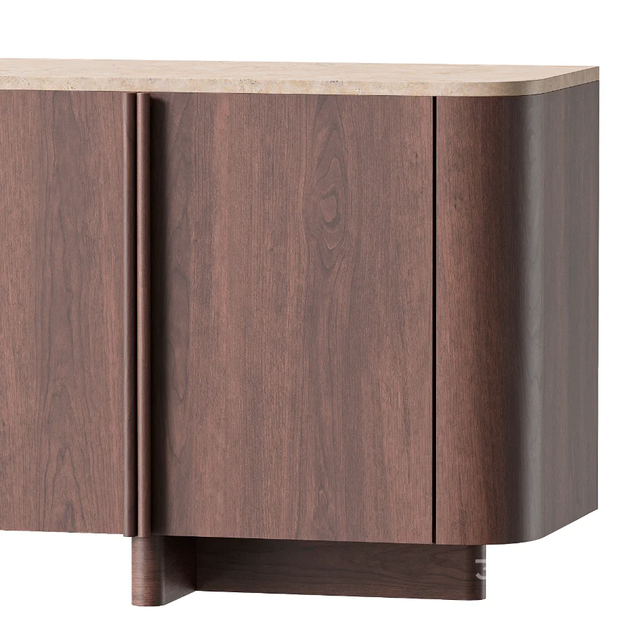 Sideboard Oak Wood Liam Room Image 4