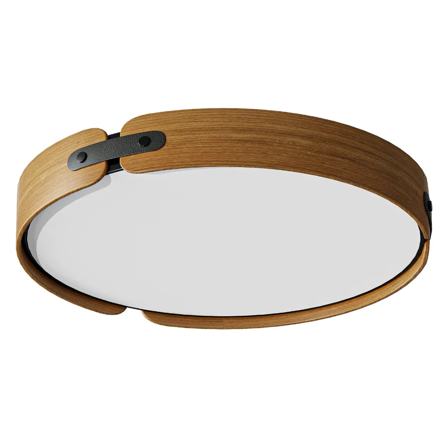 Aiwen Wood Ceiling Light Image 1