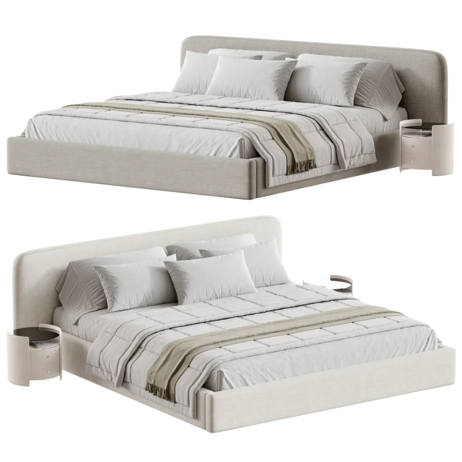 Modern Double Bed Image 1
