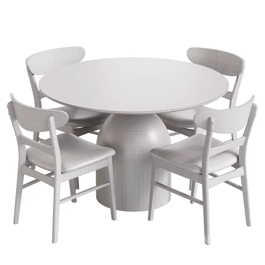Cambrielle Chair and Sigrid Dining Table Image 1