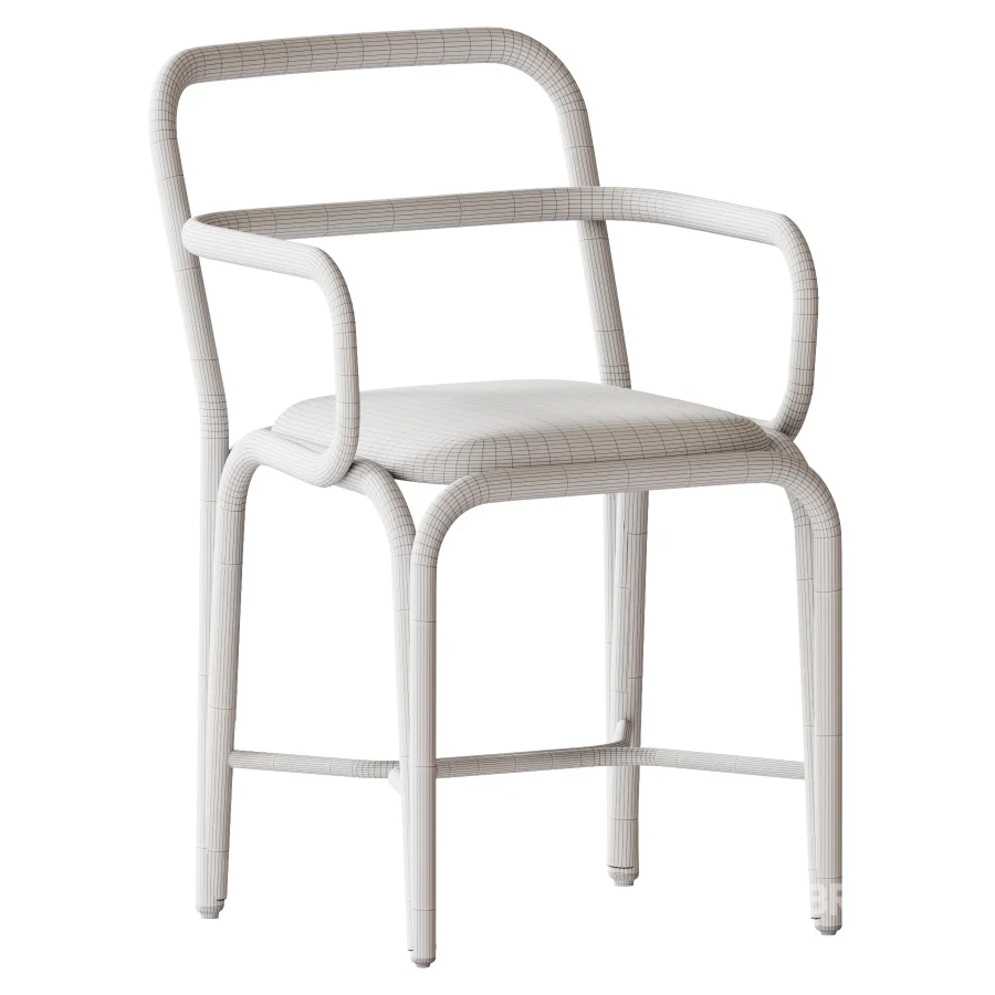 Fontal upholstered dining armchair Image 3