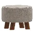 Joylove Small Wooden Stool - Thumbnail 2