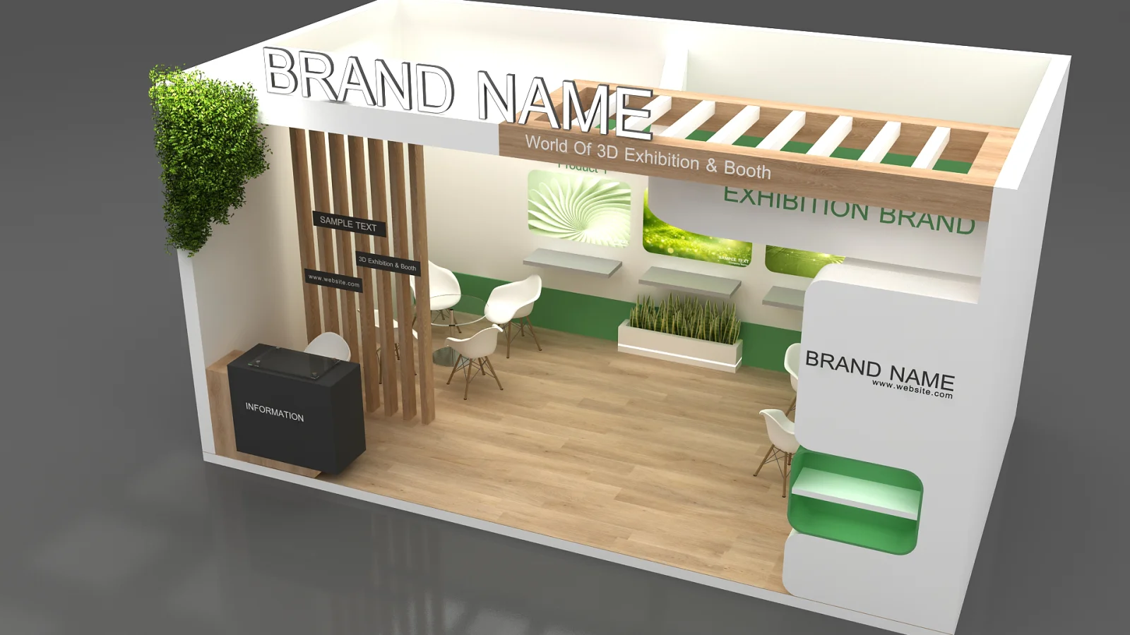exhibition booth Image 1