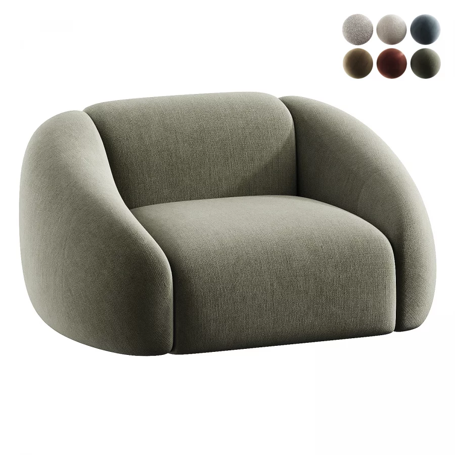 green kreslo tina Image 6