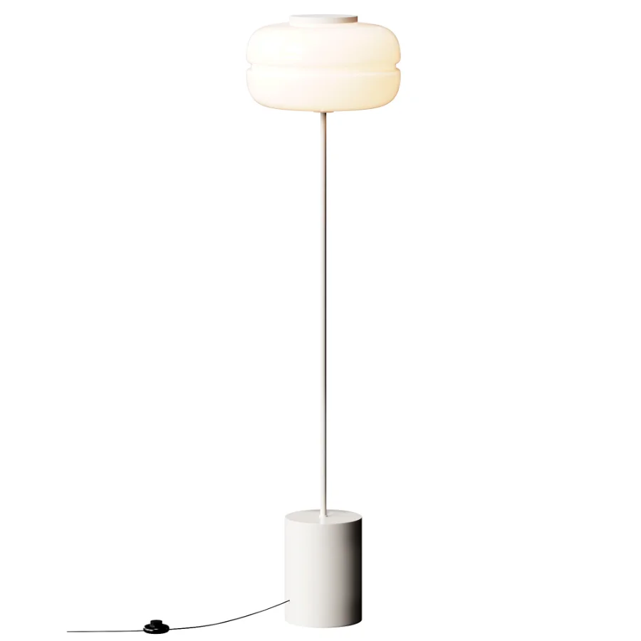 Westwing Collection Bun Marble Floor Lamp Image 2