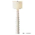 CB2 Sequence White Plaster Floor Lamp - Thumbnail 1