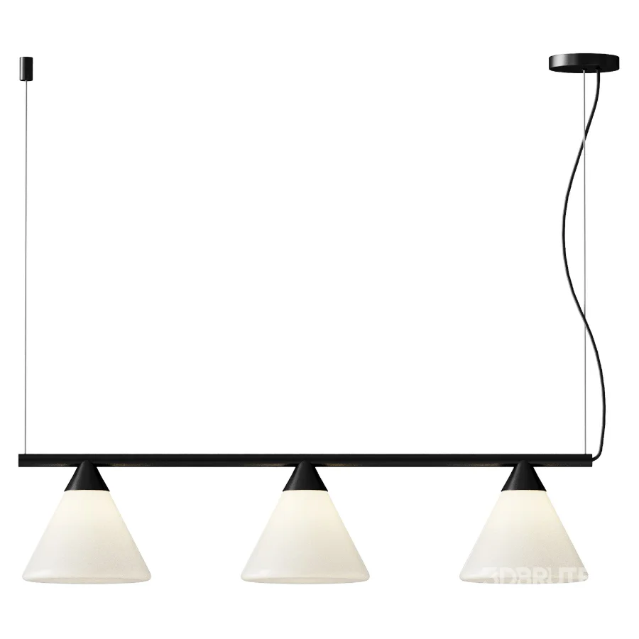 Probe OR Rail Glass Chandelier Image 3